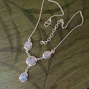 Handcrafted Blue Moonstones